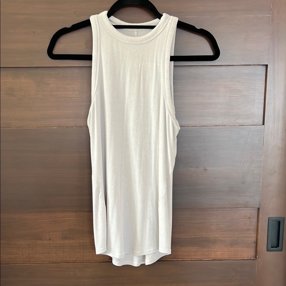 Lululemon Hold Tight Light Gray Tank Top